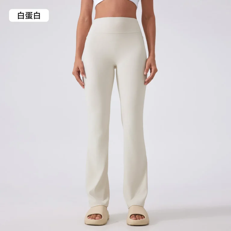 Skinny Fitness Tights Flare Leggings Stretch Bootcut Bell Bottom Yoga Pants