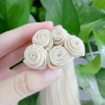 100% Human Hair Hand Tied Weft Extensions for European Styles