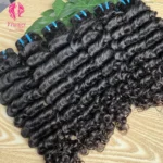 12A 100% Raw Unprocessed Virgin Hair Deep Curly Bundles Weft Extensions Wholesale Vietnamese Curly Human Hair Bundles Vendor