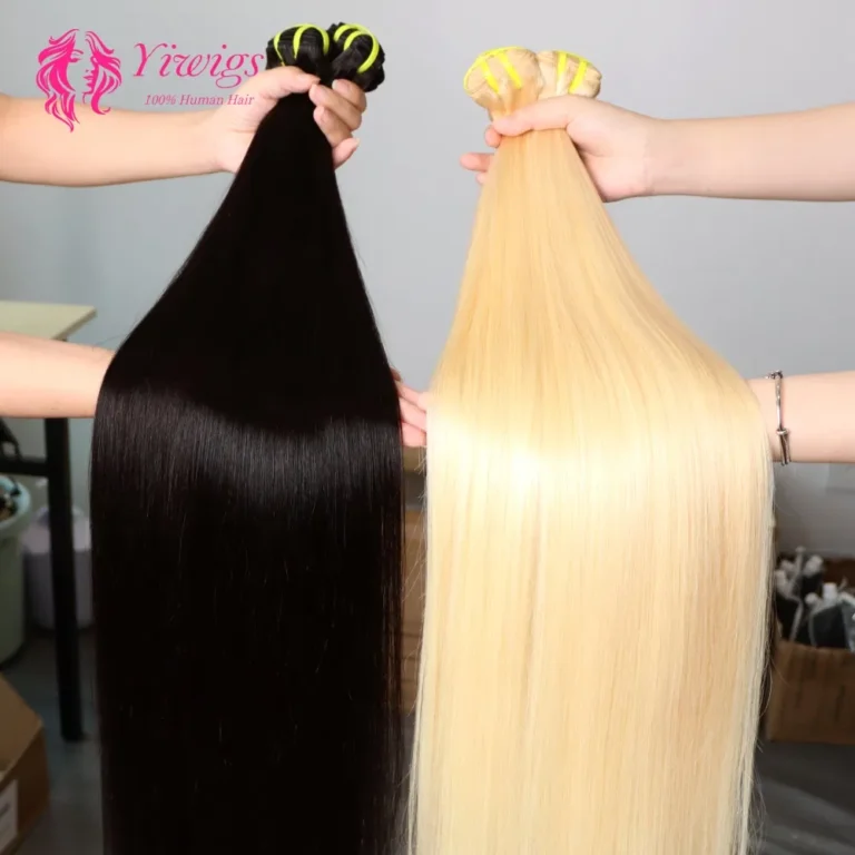 12A Grade Color 100 Raw Vietnamese Virgin Hair Double Drawn Cuticle Aligned Remy Straight Human Hair Bundles