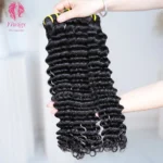 12A Mink Brazilian Virgin Hair 100% Raw Hair Vendor Virgin Cuticle Aligned Deep Wave Human Hair Bundles