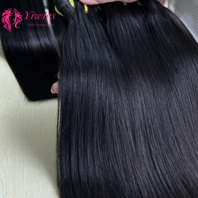 15A Grade Vietnamese Virgin Hair Double Drawn 100 Raw Cuticle Aligned Natural Straight Human Hair Bundles