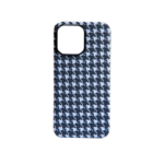 2023 New Luxury Delicate Shockproof Houndstooth Hard Case Waterproof Phone Case for iPhone 14 13 12 11 PRO Max
