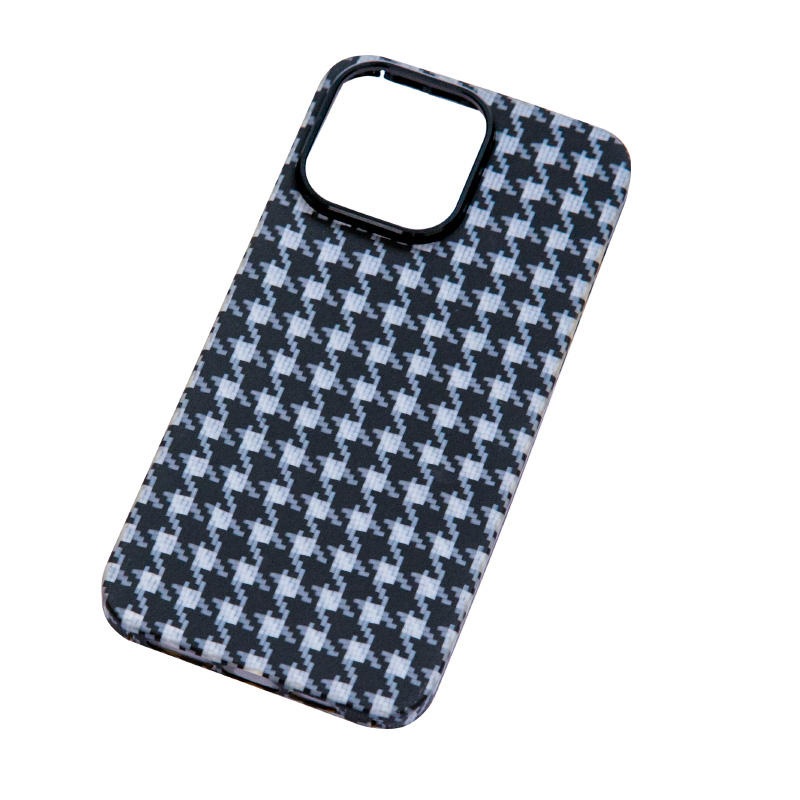 2023 New Luxury Delicate Shockproof Houndstooth Hard Case Waterproof Phone Case for iPhone 14 13 12 11 PRO Max 2023 New Luxury Delicate Shockproof Houndstooth Hard Case Waterproof Phone Case for iPhone 14 13 12 11 PRO Max