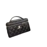 2025 New Xiangjia Star Lunch Box Bag High-end Small Fragrance Style Diamond Chain Hand-held Shoulder Crossbody Women's Bag