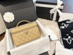 2025 New Xiangjia Star Lunch Box Bag High-end Small Fragrance Style Diamond Chain Hand-held Shoulder Crossbody Women's Bag