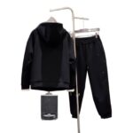 2025 Spring and Autumn Trendy Brand Heiwu Casual Sports Suit Men's Trendy Loose Hooded Jacket Trousers Two-piece Set