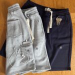 2025 spring and summer new style American retro trendy shorts embroidered loose sweatpants