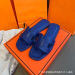 2026 foreign trade cross-border classic H slippers sheepskin flat slippers beach slippers women's sandals