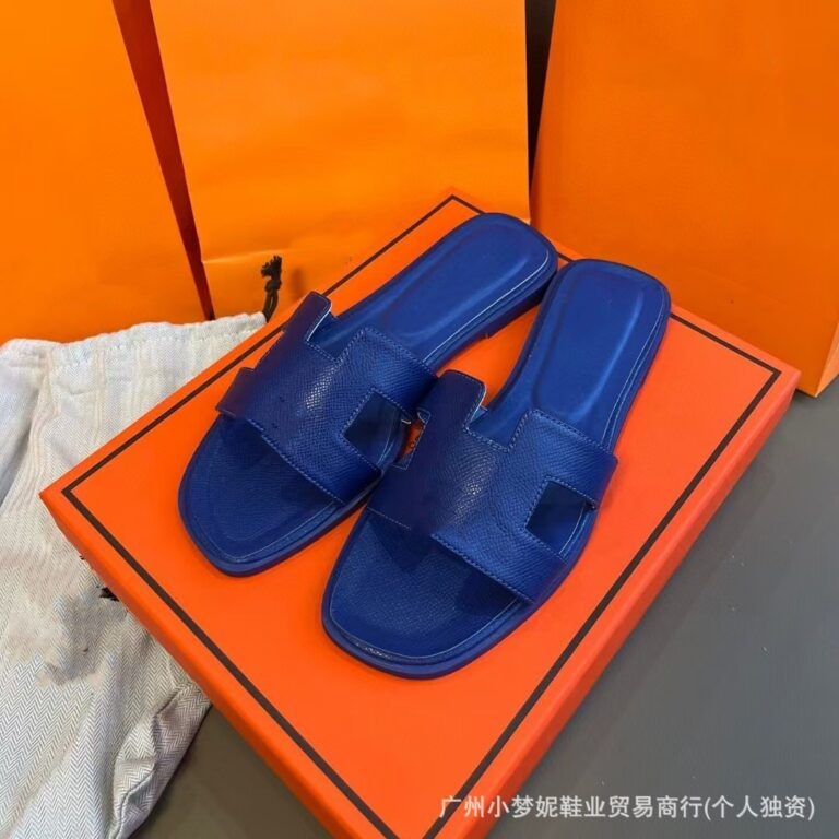 2026 foreign trade cross-border classic H slippers sheepskin flat slippers beach slippers women's sandals