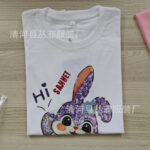 African foreign trade Nigeria cross-border original quality cotton T-shirt new short-sleeved trendy printed cotton half-sleeve wholesale