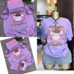 American foreign trade pattern printed short-sleeved men's and women's 2025 new t-shirt summer casual loose heavy cotton