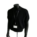 American texture old money style knitted POLO collar knitted short-sleeved men's summer slim-fitting short top with cool lapel
