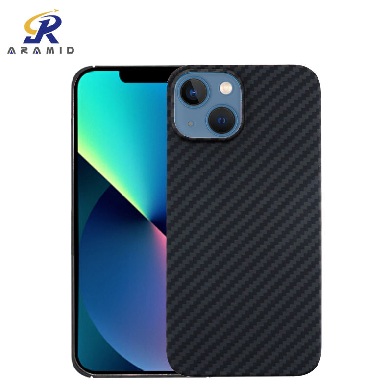 Aramid Carbon Fiber Anti-Fall Ultra-Thin All-Pack Frosted Hard Shell Trendy Model Mobile Phone Cases for iPhone 13 Mini Aramid Carbon Fiber Anti-Fall Ultra-Thin All-Pack Frosted Hard Shell Trendy Model Mobile Phone Cases for iPhone 13 Mini