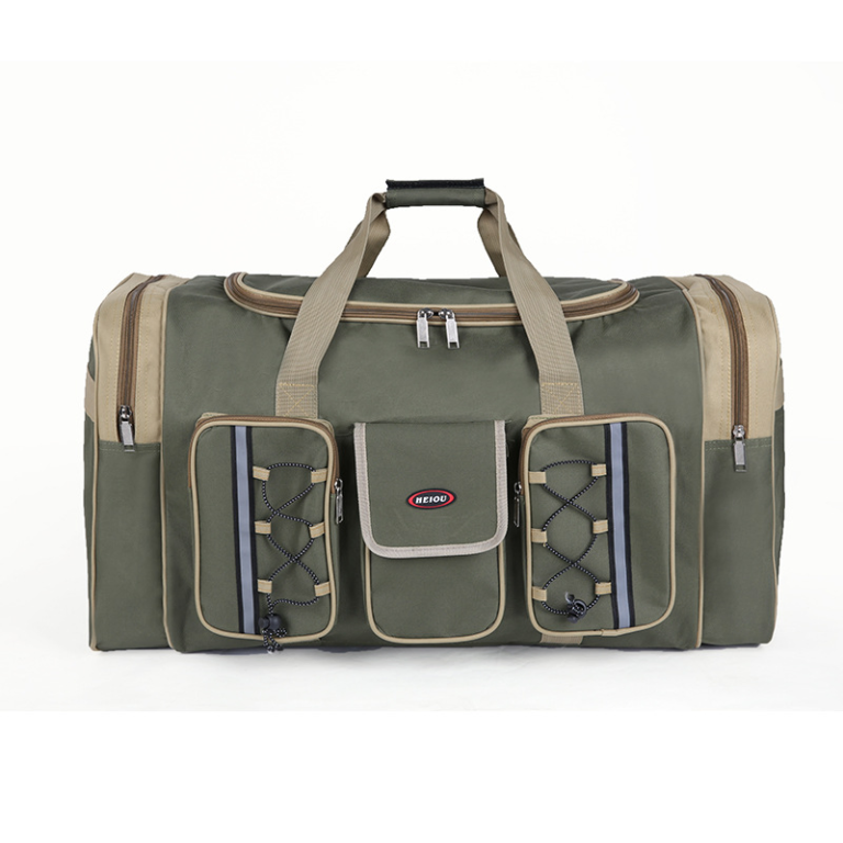 Breathable Polyester Weekend Luggage Bag Carry on Sports Gym Travel Tote