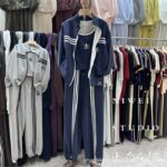 Casual sportswear suit for women, spring and autumn, loose, fashionable, high-end sweatshirt, vest, suspenders, wide-leg pants, three-piece suit