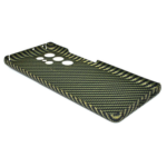 Cell Phone Accessories Green and Black Color Aramid Fiber Phone Case for Samsung S21 Ultra