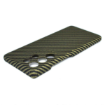 Cell Phone Accessories Green and Black Color Aramid Fiber Phone Case for Samsung S21 Ultra
