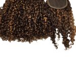 Cross-border 14A SDD super double drawn pixie curly color human hair