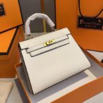 Cross-border Amazon kellybag second generation Kelly bag 19/22/25cm handbag single shoulder diagonal fashion women's bag