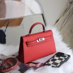 Cross-border Amazon kellybag second generation Kelly bag 19/22/25cm handbag single shoulder diagonal fashion women's bag