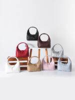 Cross-border bags new bag for women, exquisite, compact, high-end fashion, casual, light luxury, versatile, portable dumpling bag