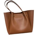 Cross-border large bag 2024 new Korean style fashionable solid color tote bag large capacity single shoulder crossbody handheld women's bag trendy generation