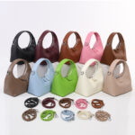 Cross-border small bags for women, high-end handbags, small tote bags, fashionable, casual, light luxury, versatile dumpling bags, Banpo women's bags