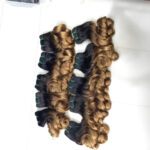 Cross-border supply of a series of popular African double drawn fumi hair bundles