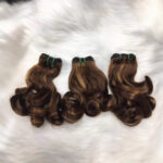 Cross-border supply of a series of popular African double drawn fumi hair bundles