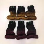 Cross-border supply of a series of popular African double drawn fumi hair bundles