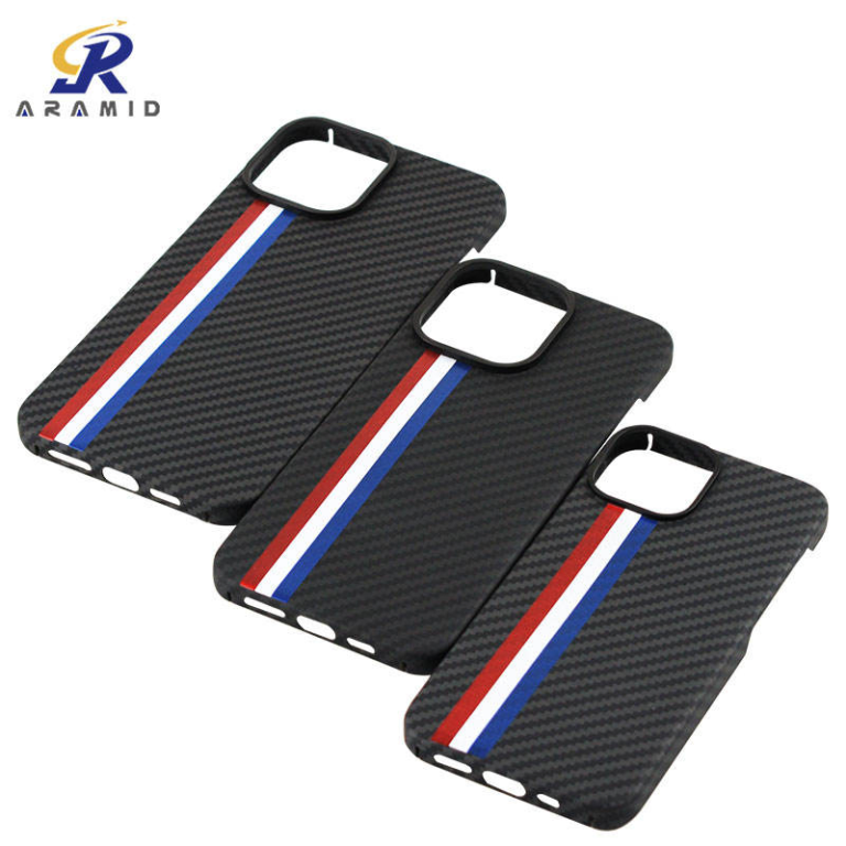Customized Aramid Carbon Fiber Phone Case for iPhone 13 PRO Mobile Phone Cover