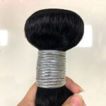 Customized human hair wigs loose wave bundles human hair headgear hair curtains foreign trade wigs