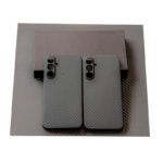 Customized Luxury Carbon Aramid Fiber Case for Samsung S23 Fe Wireless PC Material Protective Carbon and Aramid Fiber Case