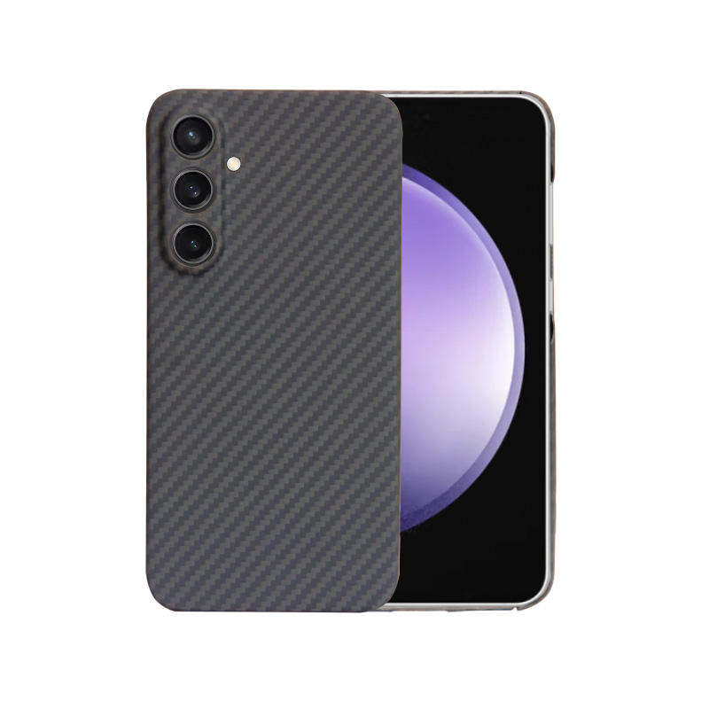 Customized Luxury Carbon Aramid Fiber Case for Samsung S23 Fe Wireless PC Material Protective Carbon and Aramid Fiber Case Customized Luxury Carbon Aramid Fiber Case for Samsung S23 Fe Wireless PC Material Protective Carbon and Aramid Fiber Case