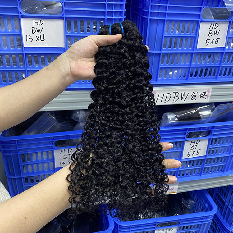 Customized wholesale wigs full real human hair wig jerry curly bundles European and American wigs