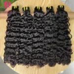 Double Drawn Human Hair Weaves Bundles Wholesale Water Wave Unprocessed Virgin Remy Raw Cuticle Aligned Virgin Hair Vendor