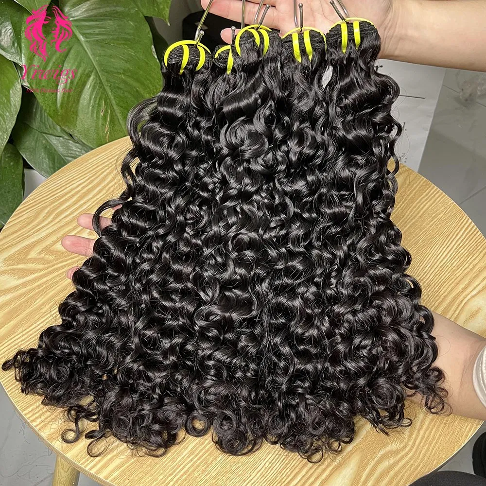 Double Drawn Human Hair Weaves Bundles Wholesale Water Wave Unprocessed Virgin Remy Raw Cuticle Aligned Virgin Hair Vendor Double Drawn Human Hair Weaves Bundles Wholesale Water Wave Unprocessed Virgin Remy Raw Cuticle Aligned Virgin Hair Vendor