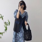 Dress Women Simple Floral Summer All-match Leisure Casual Ulzzang Chic Fashion Mid-calf Puff-sleeve Sundress Holiday Harajuku