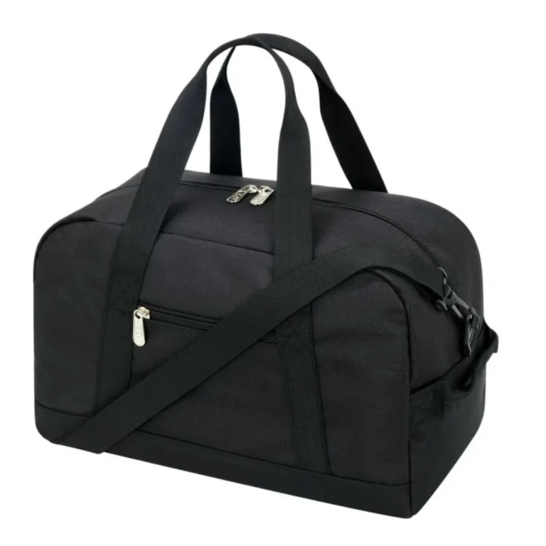 Durable Polyester Travel Bag for Short Trips, Convertible Tote and Shoulder Bag