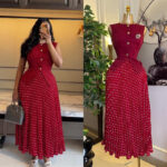 European and American cross-border African women's clothing 2026 summer new elegant temperament sleeveless vest vest pleated skirt suit