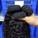 European and American cross-border sdd pixie curly humanhair bundles first-grade hair curtain human hair wig
