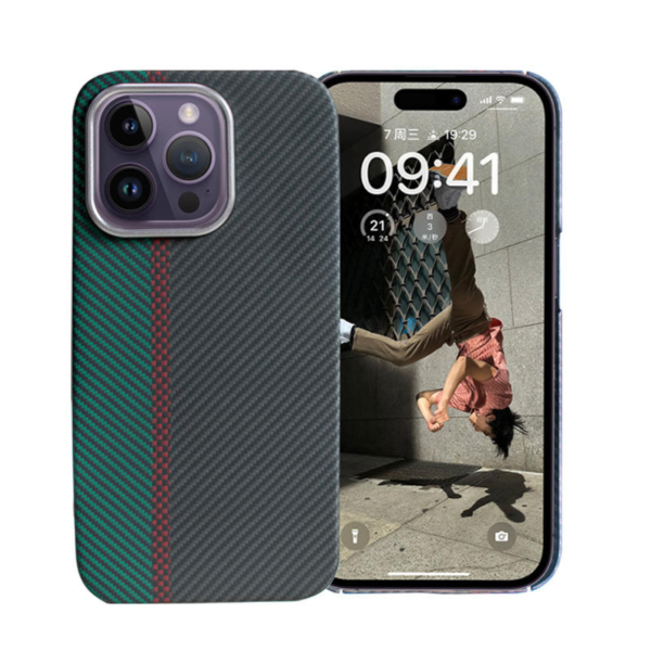 Factory Factory Designed Shockproof Designed Shockproof Aramid Fiber Mobile Phone Case for iPhone 14 PRO Max