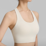 Factory Newest Design Premium Running Outfits Sports Bra with Molded Chest Cups, Hollow Back Yoga Bralette for Women High-Intensity Workout Tops