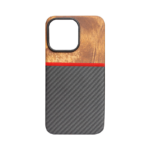 Factory Price Customized Plastic Ring Protection Camera Aramid Fiber and Wooden Mobile Phone Cases for iPhone 15
