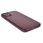 Factory Price Red Bright Surface Fine Hole Camera Protection Full Surround Aramid Fiber Phone Covers for iPhone 14