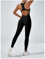 Fashion Quick Dry Sports Bra Active Wear Fitness Skinny One Pieces Suit Gym Yoga Set for Women