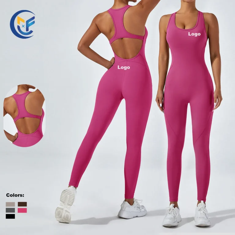 Fashion Quick Dry Sports Bra Active Wear Fitness Skinny One Pieces Suit Gym Yoga Set for Women