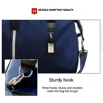 Fashionable Oxford Fabric Outdoor Travel Bag for Men with Multi Compartments