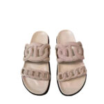 Foreign trade chain pig nose thick-soled sandals for women 2026 new outer wear versatile fashion hollow beach thick-soled sandals